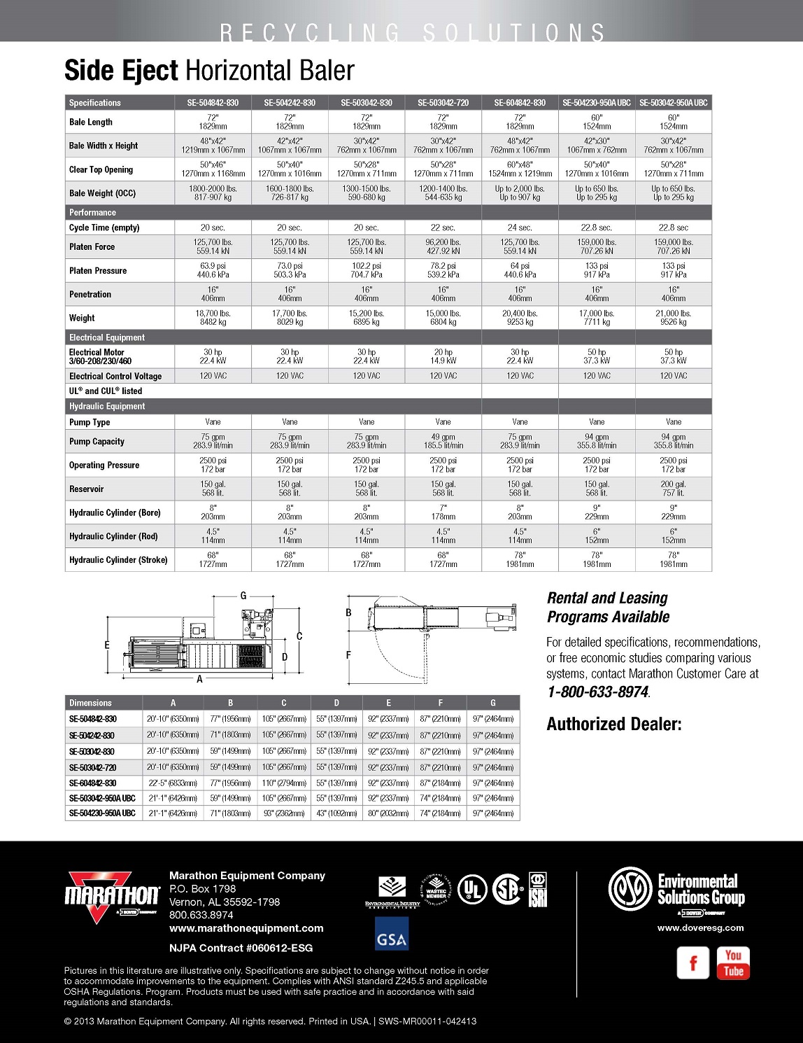 Marathon Side 504842-830 GA e