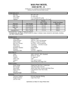 thumbnail_HCE60FE-8 Spec Sheet Revised 3-6-2008